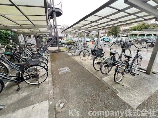 ■高座郡寒川町一之宮7丁目　ソフィア茅ヶ崎D号棟の駐輪場|駐輪スペース◇