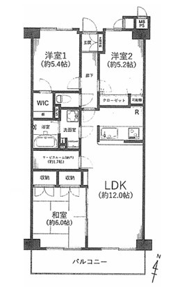 ■高座郡寒川町一之宮7丁目　ソフィア茅ヶ崎D号棟の間取り|ファミリーにもお勧めの3SLDK☆
