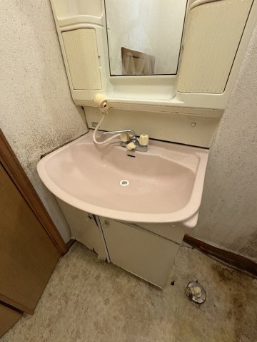 妙法寺菅ノ池戸建の洗面所|忙しい朝には欠かせない洗面所です