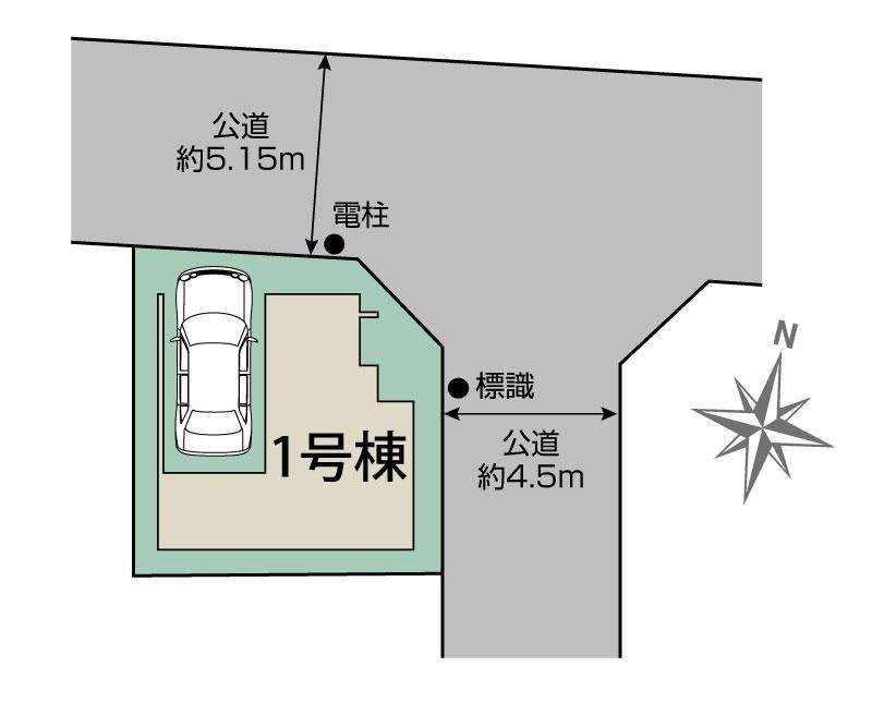 板橋区若木1丁目　新築戸建の区画図|区画図

現地ご見学希望・資料請求などお気軽にお問い合わせ下さい！
03-5990-5201