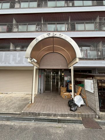 大国町池田マンションのエントランス|落ち着いたエントランスです