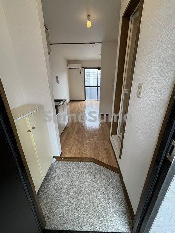 奥ハイツⅡの玄関