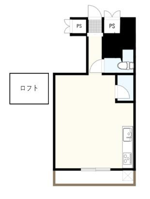 山麓ハイツの間取り