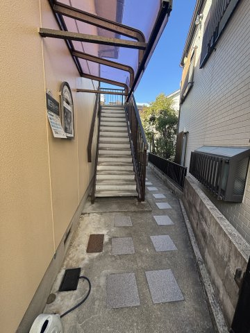 房王寺ハイツのロビー