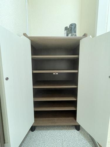 サンパール水城の玄関