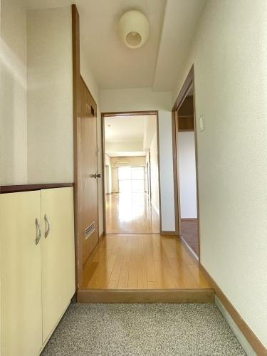 サンパール水城の玄関