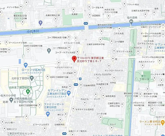 スプリングバンクの地図