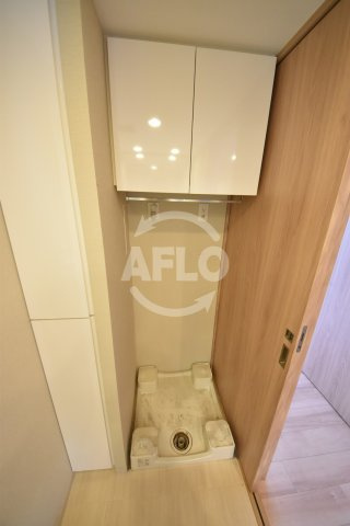 ロジュマンタワー梅田　扇町小学校区の設備|ロジュマンタワー梅田　室内洗濯パン