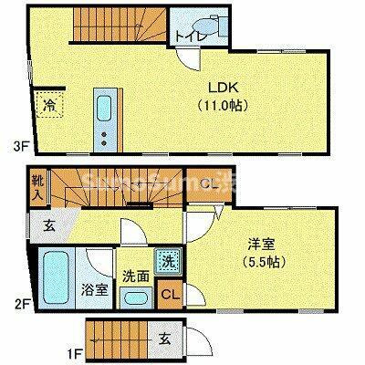 プライベートプレイス広尾の間取り| 
