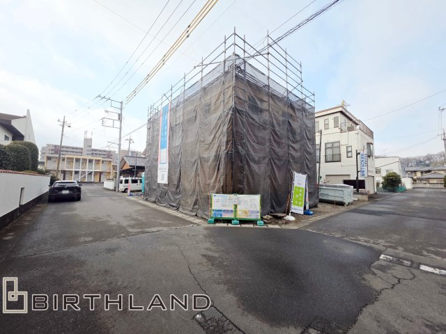 新築戸建・新築建売　足利市田中町第5　山辺小学校・山辺中学校の前面道路含む現地写真