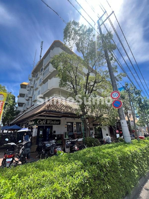 白川コーポの外観|おしゃれな外観です