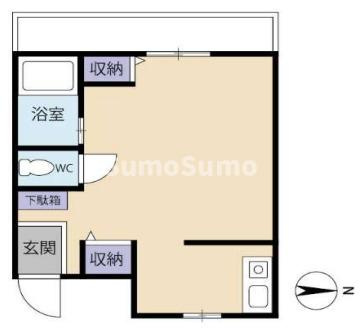 石町ハイツの間取り