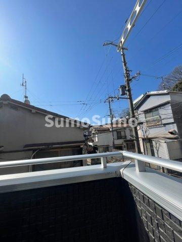 禅昌寺町戸建のバルコニー|陽当たり良好なバルコニーです