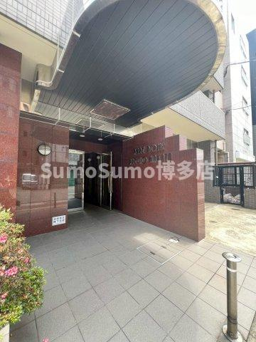 ピュアドームプレシオ博多の外観|外観は落ち着いています