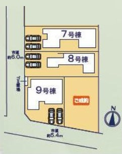 焼津市下小田中町　第1期／の外観|全体（2026年1月下旬撮影）