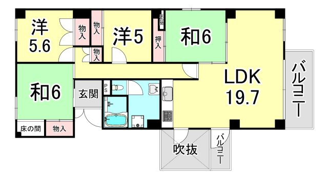 芦屋緑１住宅３号棟