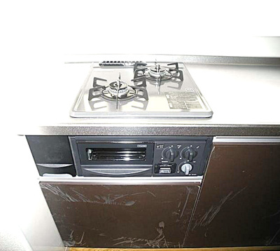 【キッチン】 | ラフォーレⅡ | 2口コンロ