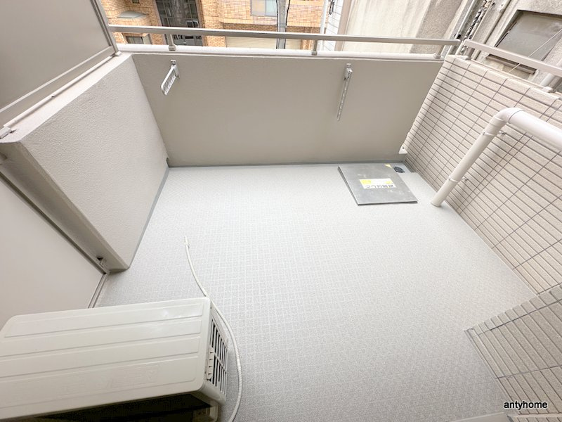 ウィルテラスなんば南　仲介手数料無料のバルコニー