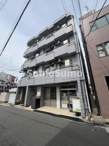 神崎プラザの外観|外観は落ち着いています