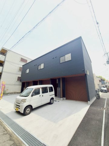西宮ガレージハウスの外観