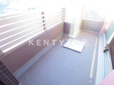 【バルコニー】 | レジディア品川 | 陽当たり良好なバルコニーです