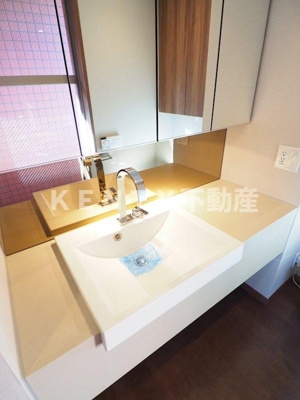 【洗面所】 | レジディア品川 | ゆったりとスペースのある洗面所