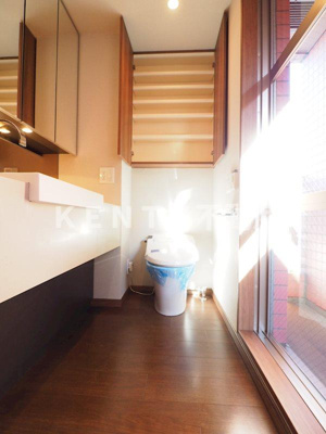 【トイレ】 | レジディア品川 | ゆったりとした空間のトイレです