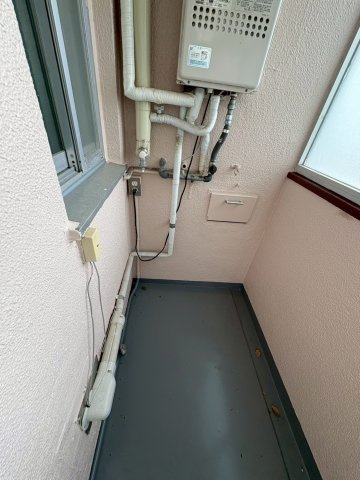 舞子片山住宅　５号棟のバルコニー