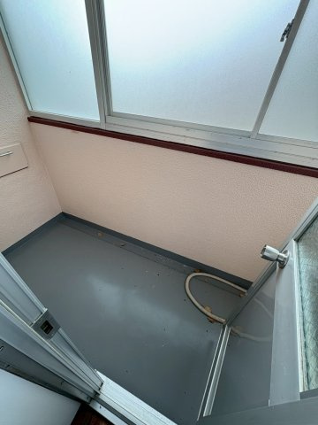 舞子片山住宅　５号棟のバルコニー