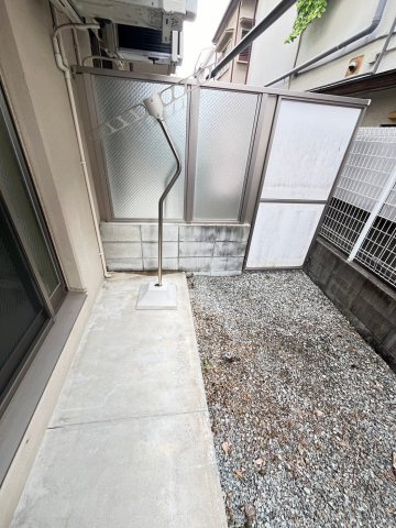 リアンジェ園田のバルコニー