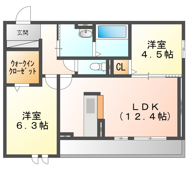 アネックスⅤの間取り