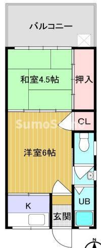 リバーサイド宮本の間取り