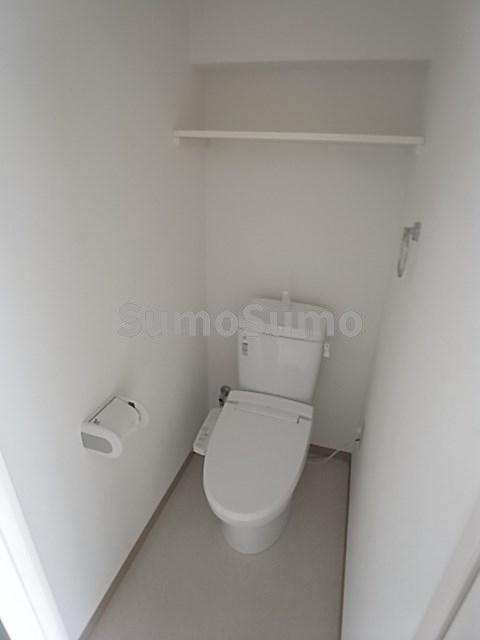 第6カシノハイツのトイレ|清潔感のあるトイレです