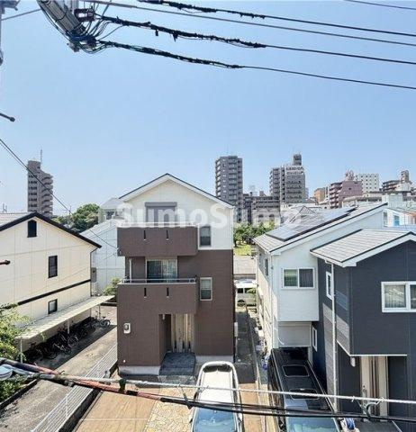 西明石ハイツの外観|おしゃれな外観です