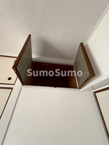舞子片山住宅　５号棟の収納|収納のためのスペースです