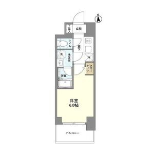 リヴェント難波ウエストの間取り