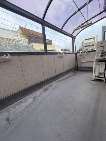 花隈町戸建のバルコニー