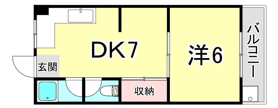 藤井マンションの間取り