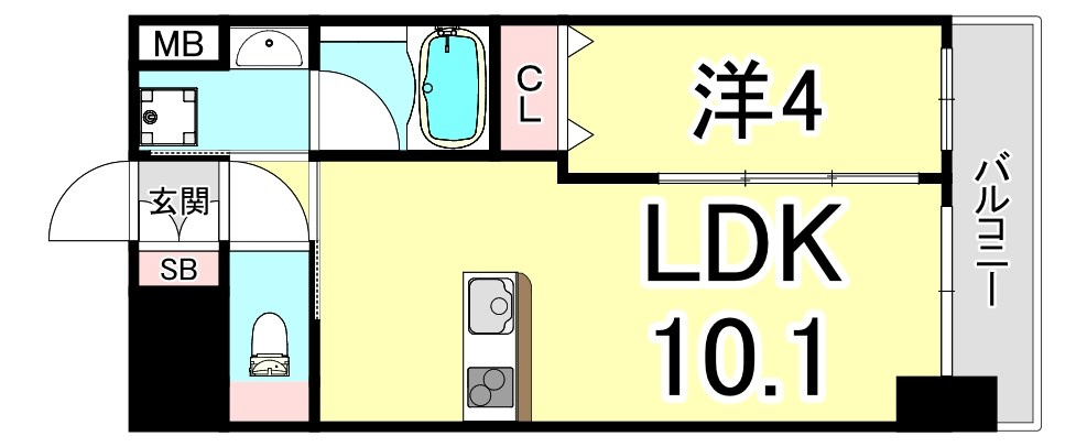 リエール武庫之荘の間取り
