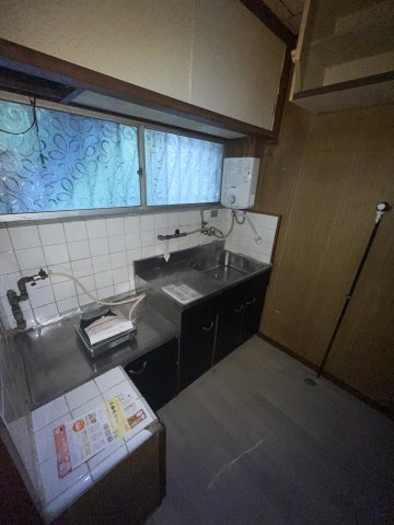 長田区高取山町アパートのキッチン