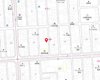 【地図】 | 秋田市東通六丁目