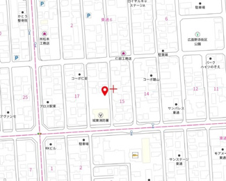 【地図】 | 秋田市東通六丁目