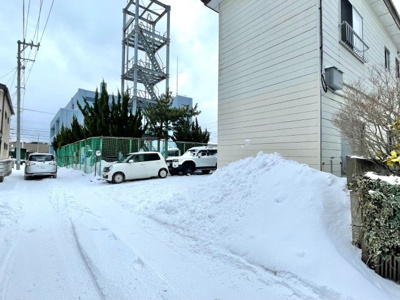 【前面道路含む現地写真】 | 秋田市東通六丁目 | 2026年1月撮影
