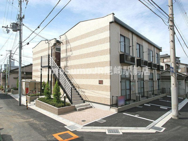 レオパレス道意1号の外観|外はこのようになっています