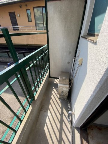 原田マンションのバルコニー