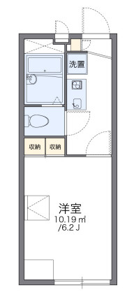 レオパレス秀の間取り