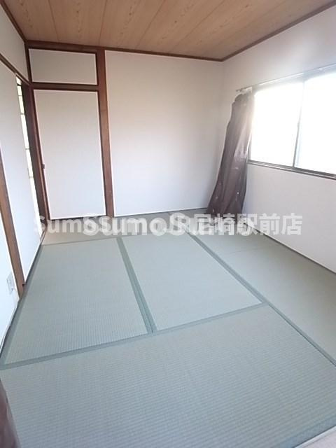 南武庫之荘佐野マンションの寝室|開放的な寝室です