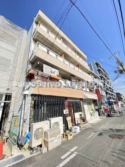 新立花マンションの外観|外観は落ち着いています