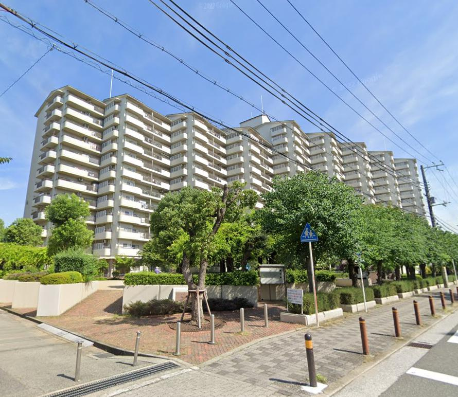 佃第２コーポ四号棟の外観