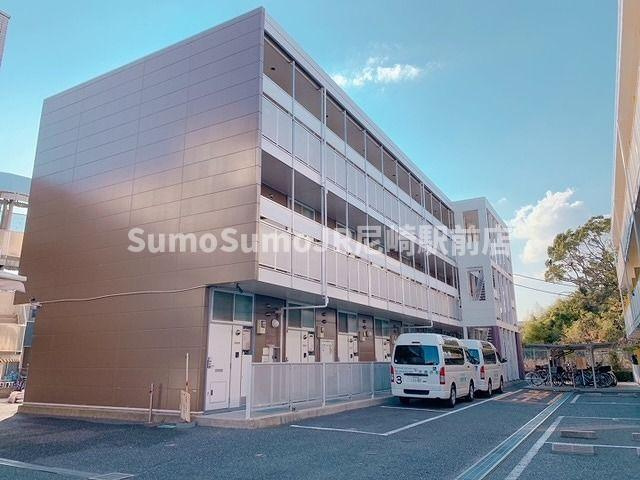 レオパレス武庫川Ｂの外観|落ち着いた雰囲気の外観です